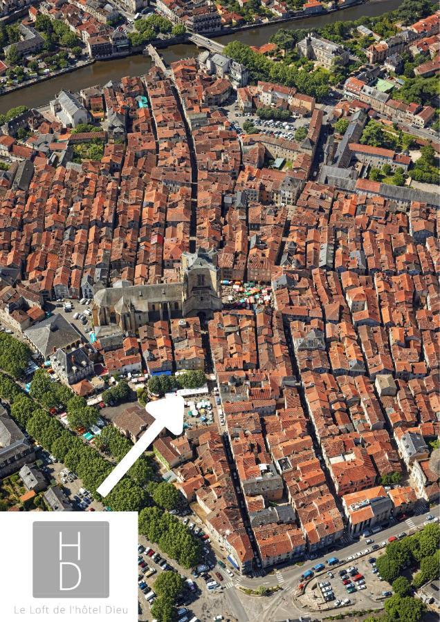 Le Loft De L'Hotel Dieu Villefranche-de-Rouergue Dış mekan fotoğraf